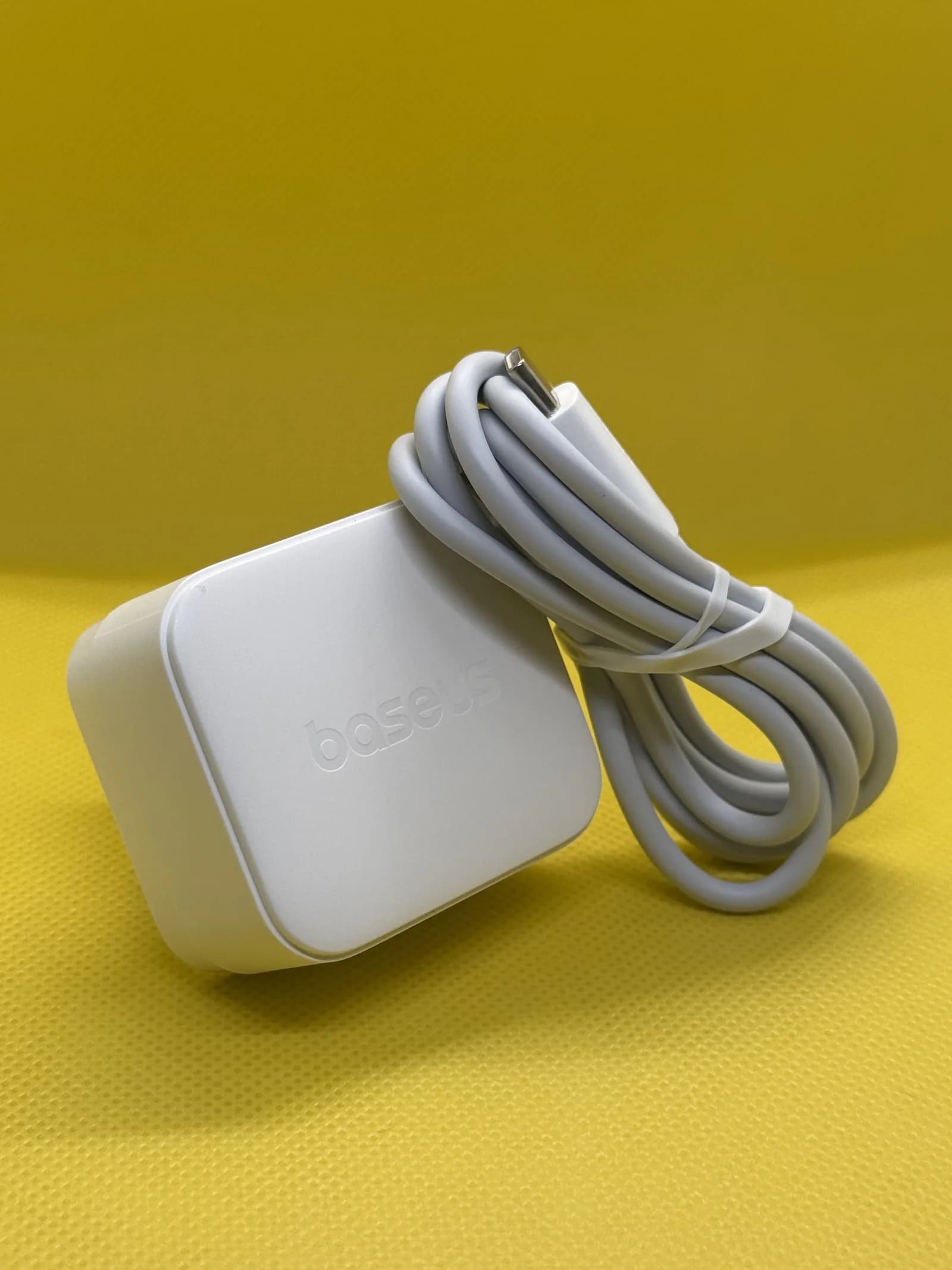 Baseus Palm 20W PD Type-C With C to C Cable Fast Charging Wall Charger - Ultra Fast USB-C Charger With UK Plug - White product image 2